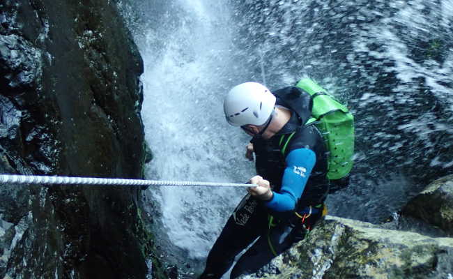 Canyoning Ribeira Funda, Madeira