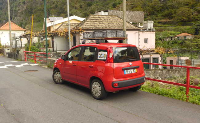 Canyoning parking Ribeira Brava